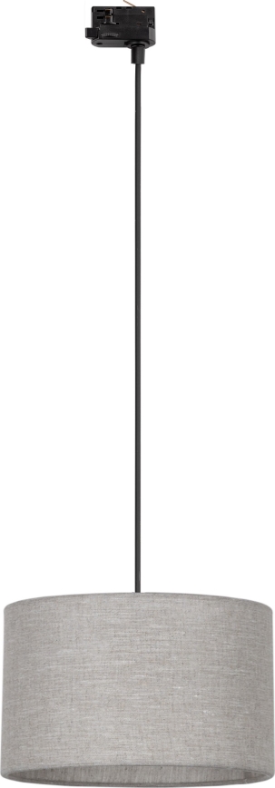 Lühter kolmefaasilisele rööbassüsteemile TRACER 1xE27/15W/230V d. 38 cm must/hall