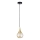 Lühter LACRIMA HONEY 1xE27/60W/230V