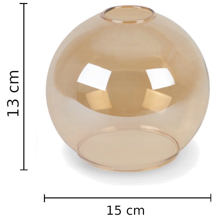 Lühter LACRIMA HONEY 1xE27/60W/230V