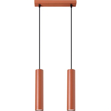 Lühter LAGOS 2xGU10/10W/230V punane