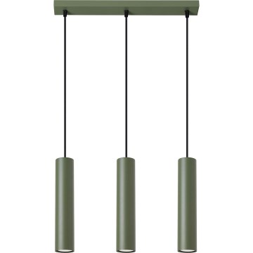 Lühter LAGOS 3xGU10/10W/230V roheline