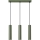 Lühter LAGOS 3xGU10/10W/230V roheline