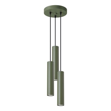 Lühter LAGOS 3xGU10/10W/230V roheline