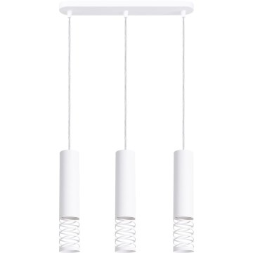 Lühter LAMI 3xGU10/10W/230V valge