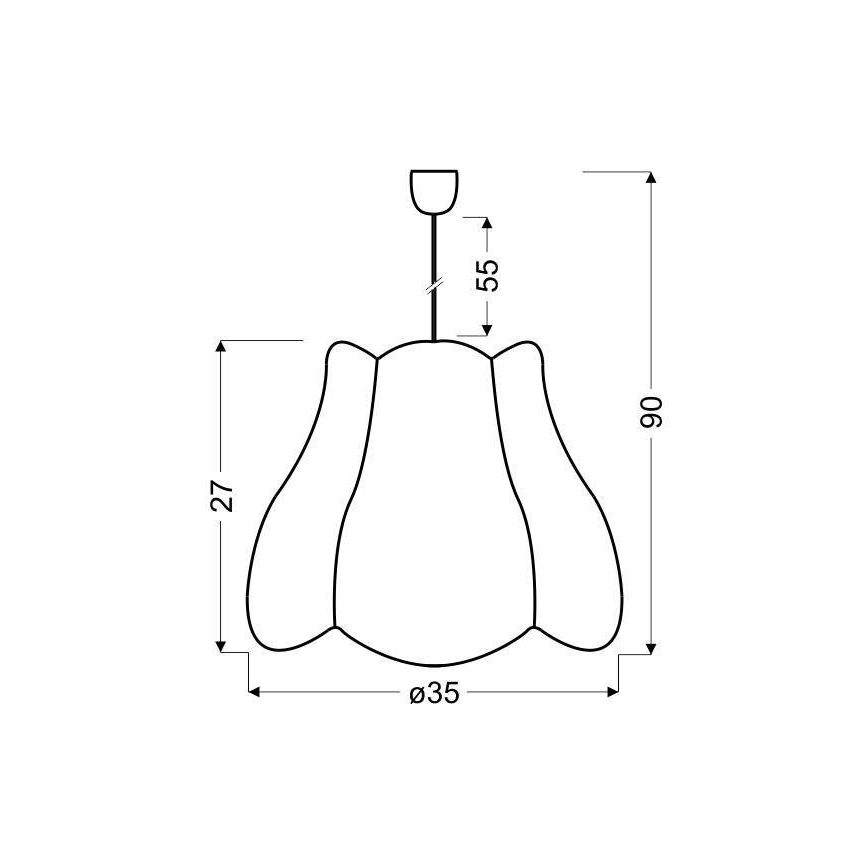 Lühter lastele ZUZA 1xE27/60W/230V roosa