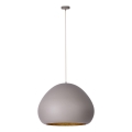 Lühter LAVA 1xE27/15W/230V taupe/kuldne