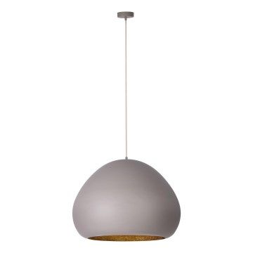 Lühter LAVA 1xE27/15W/230V taupe/kuldne