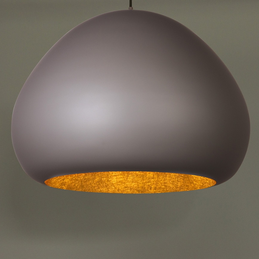 Lühter LAVA 1xE27/15W/230V taupe/kuldne