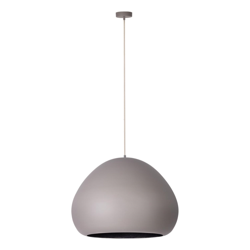 Lühter LAVA 1xE27/15W/230V taupe/must