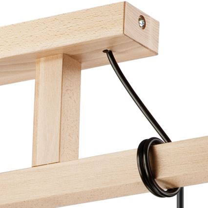 Lühter LEON 3xE27/60W/230V pöök