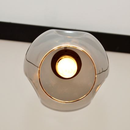 Lühter LILI 3xE27/15W/230V must/hall