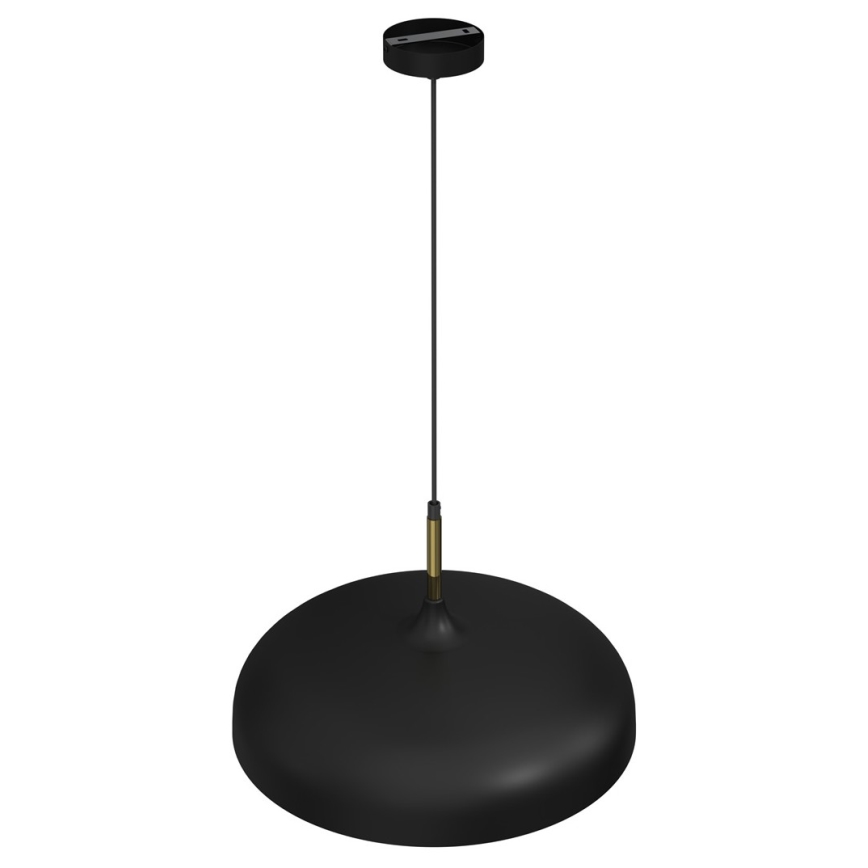 Lühter LINCOLN 1xE27/60W/230V d. 45 cm must