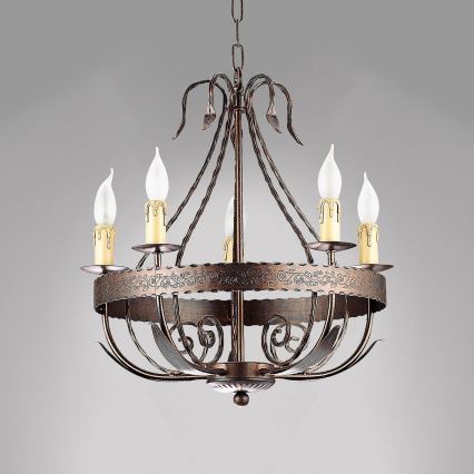 Lühter LOARA 10xE14/60W/230V