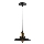 Lühter LOFT 1xE27/60W/230V d. 22 cm must