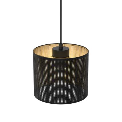 Lühter LOFT SHADE 1xE27/60W/230V diameeter 18 cm must/kuldne