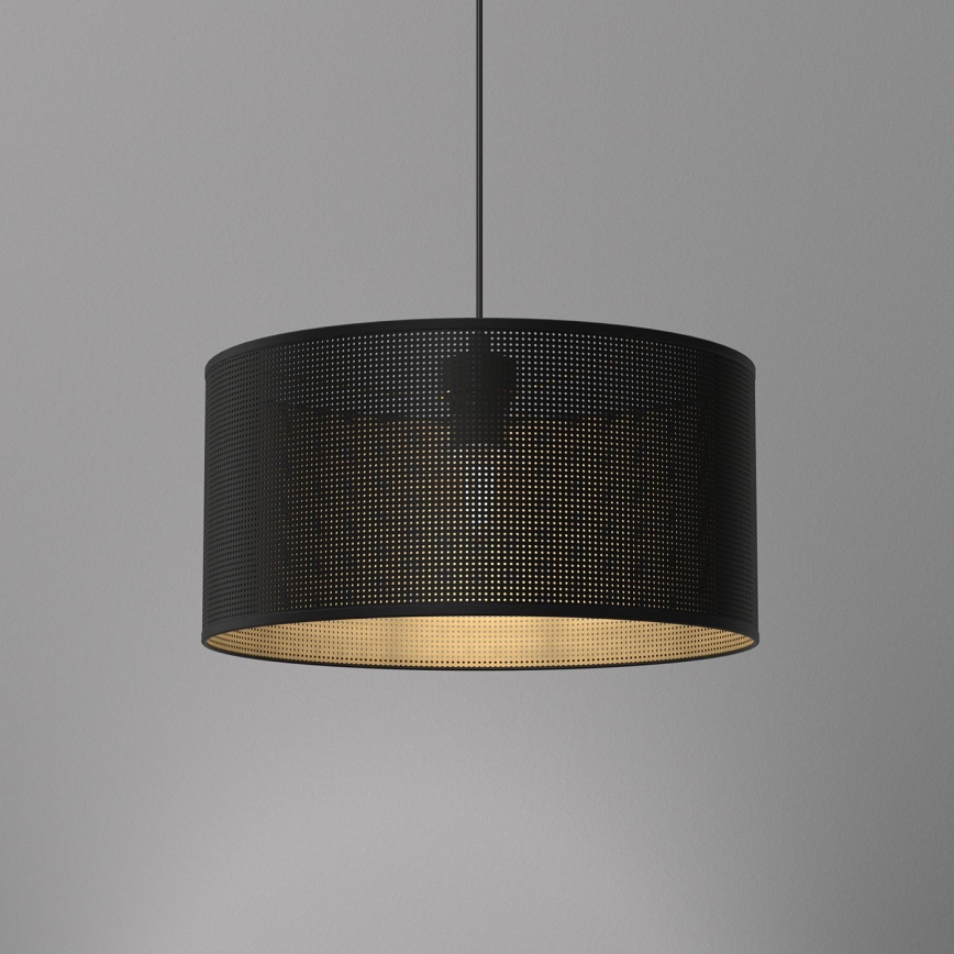 Lühter LOFT SHADE 1xE27/60W/230V diameeter 40 cm must/kuldne