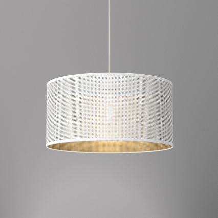 Lühter LOFT SHADE 1xE27/60W/230V diameeter 40 cm valge/kuldne