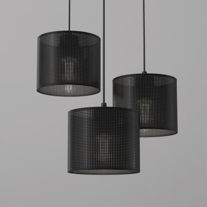 Lühter LOFT SHADE 3xE27/60W/230V must