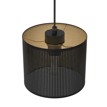 Lühter LOFT SHADE 5xE27/60W/230V must/kuldne