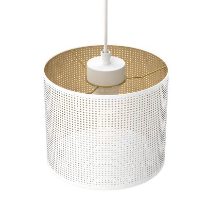 Lühter LOFT SHADE 5xE27/60W/230V valge/kuldne