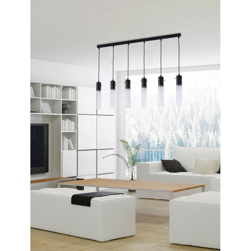 Lühter LOOK GRAPHITE 6xGU10/10W/230V