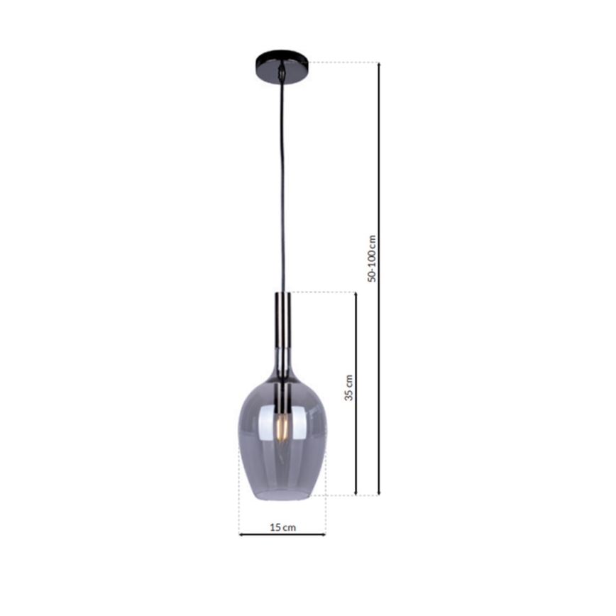 Lühter LUGANO 1xE14/40W/230V hall