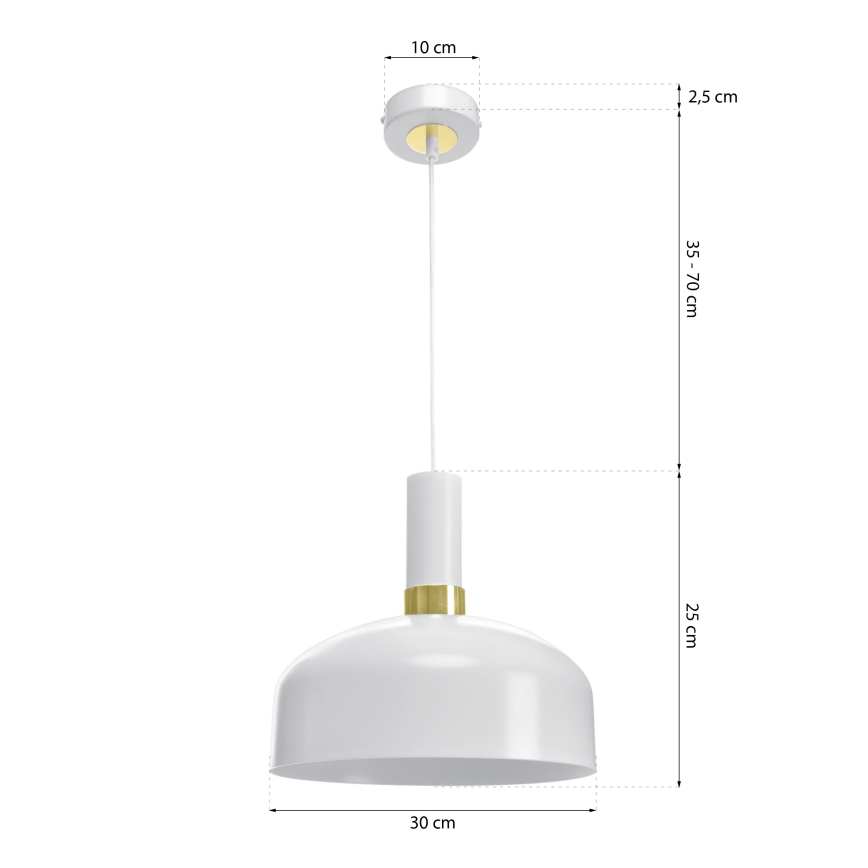 Lühter MALMO 1xE27/60W/230V