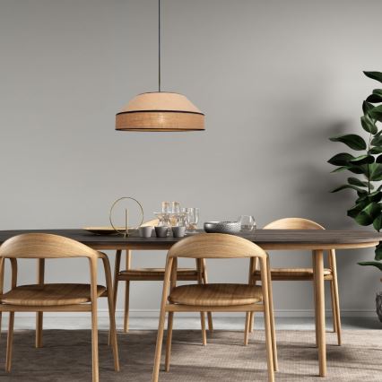 Lühter MANISO 1xE27/60W/230V d. 45 cm beež