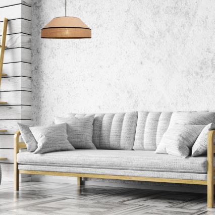 Lühter MANISO 1xE27/60W/230V d. 45 cm beež