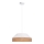 Lühter MANISO 1xE27/60W/230V d. 45 cm valge/beež