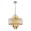 Lühter MARGOT 9xE14/40W/230V d. 55 cm kuldne