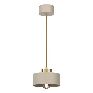 Lühter MARTI 1xE27/15W/230V beež/kuldne