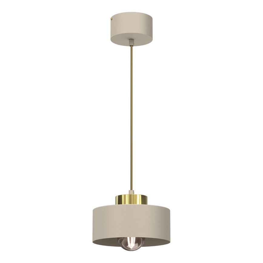 Lühter MARTI 1xE27/15W/230V beež/kuldne