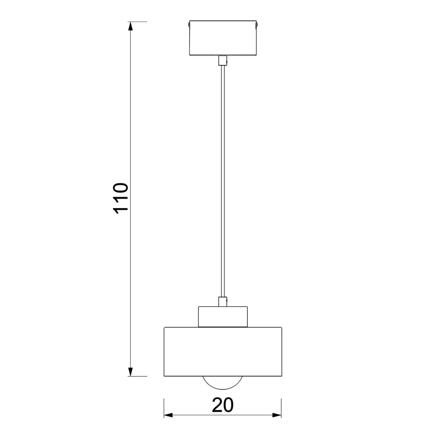 Lühter MARTI 1xE27/15W/230V valge/läikiv kroom