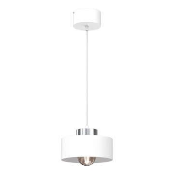 Lühter MARTI 1xE27/15W/230V valge/läikiv kroom