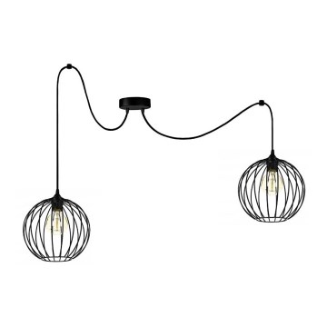Lühter MATT 2xE27/60W/230V ämblik