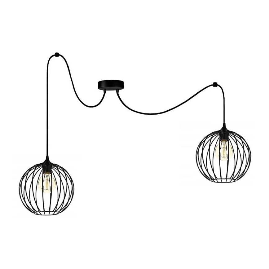 Lühter MATT 2xE27/60W/230V ämblik