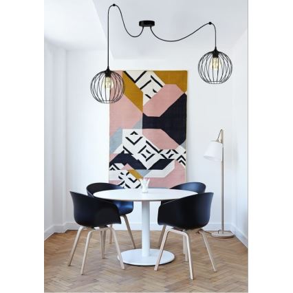 Lühter MATT 2xE27/60W/230V ämblik