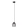 Lühter MERCURE 1xE27/15W/230V läbimõõt 16 cm must