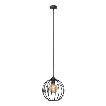 Lühter MERCURE 1xE27/15W/230V läbimõõt 24 cm must