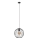 Lühter MERCURE 1xE27/15W/230V läbimõõt 30 cm must