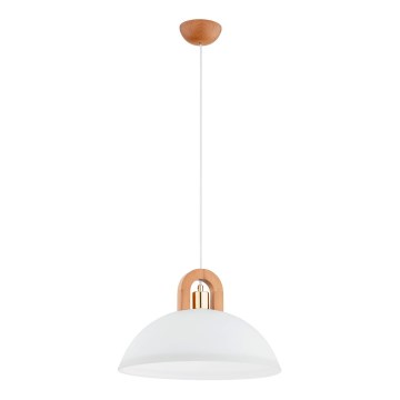 Lühter MIGOT 1xE27/15W/230V beež/kuldne