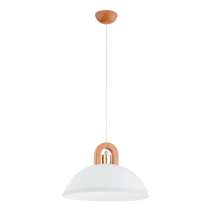 Lühter MIGOT 1xE27/15W/230V beež/kuldne