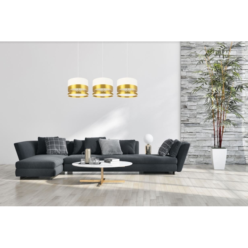 Lühter MILO 3xE27/60W/230V kuldne