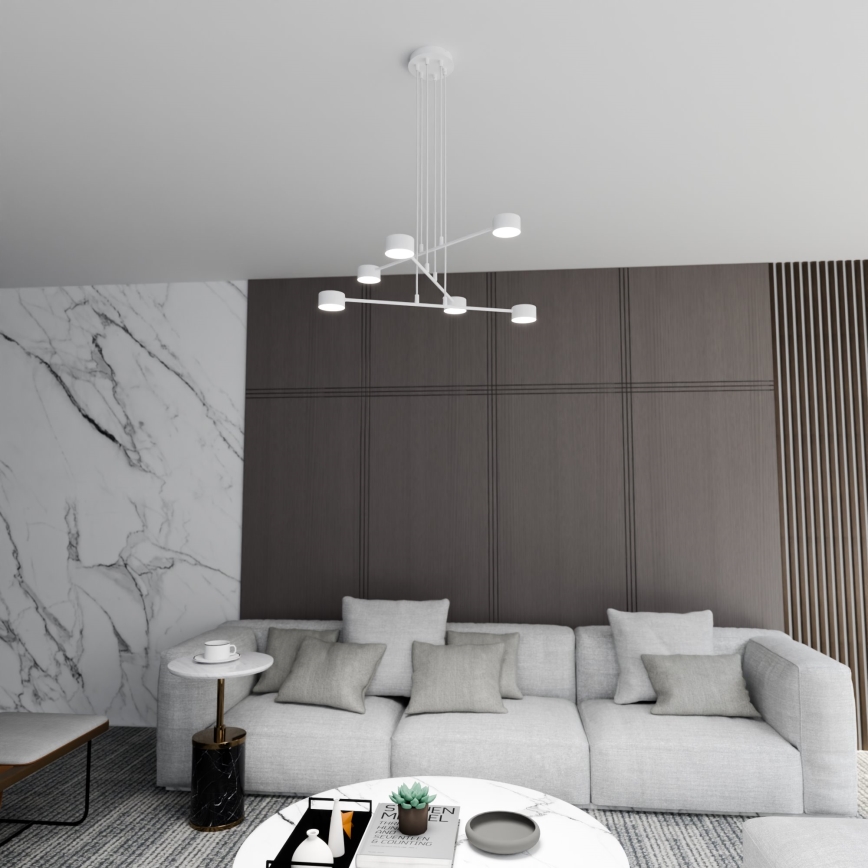 Lühter MODUS 6xGX53/10W/230V valge
