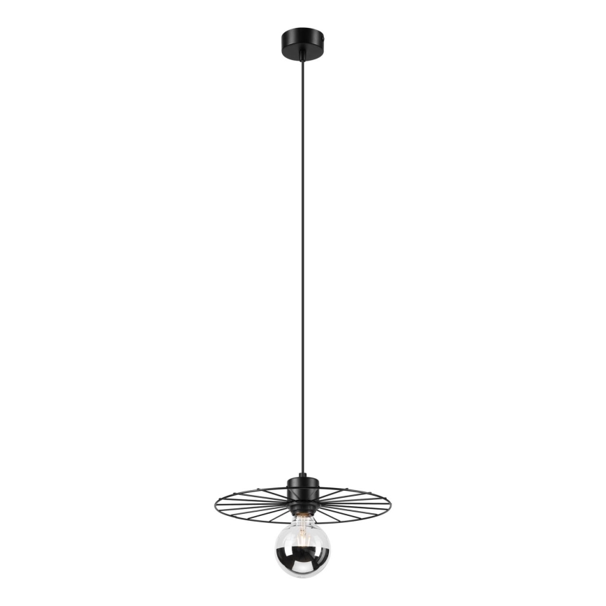 Lühter MONTANA 1xE27/15W/230V d. 30 cm must