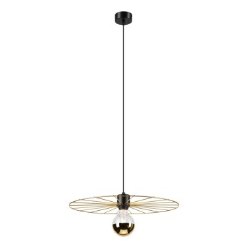 Lühter MONTANA 1xE27/15W/230V d. 45 cm kuldne/must