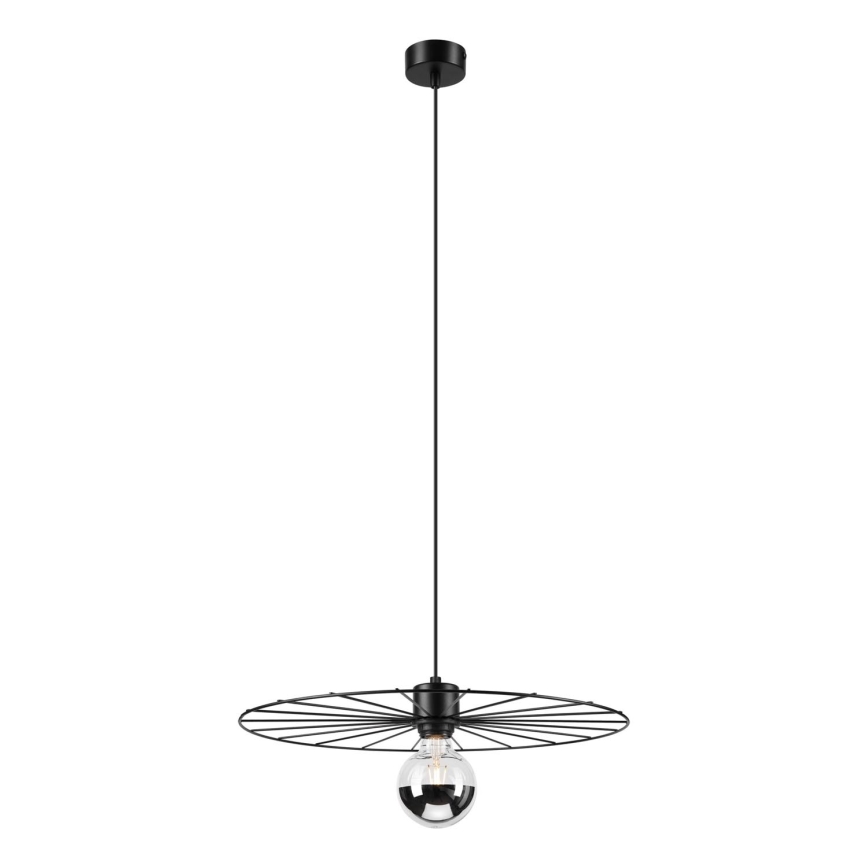 Lühter MONTANA 1xE27/15W/230V d. 45 cm must
