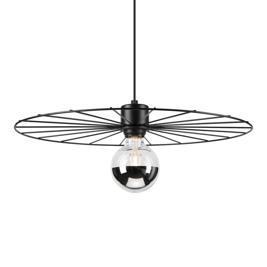 Lühter MONTANA 1xE27/15W/230V d. 45 cm must