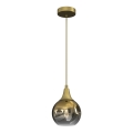 Lühter MONTE 1xE27/60W/230V d. 15 cm kuldne